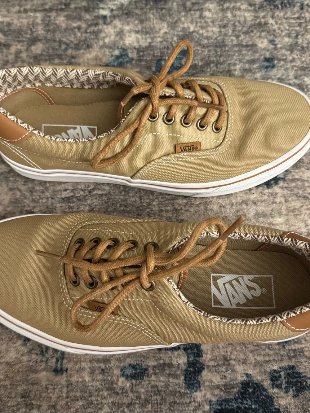 Vans Era 59 C&L - Khaki Chevron-Size 8‎ Men/Size 9.5 Women